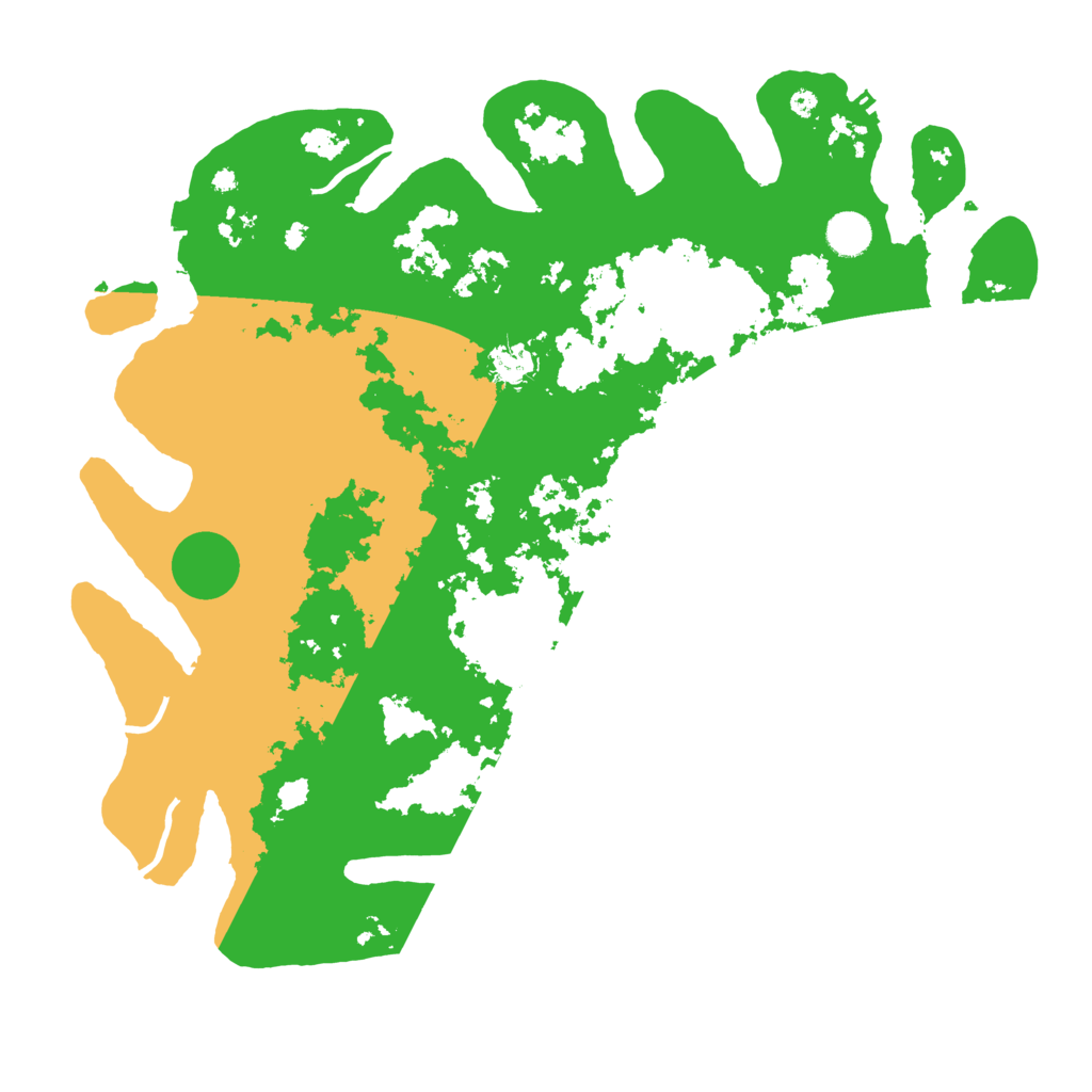 Biome Rust Map: Procedural Map, Size: 4250, Seed: 20396