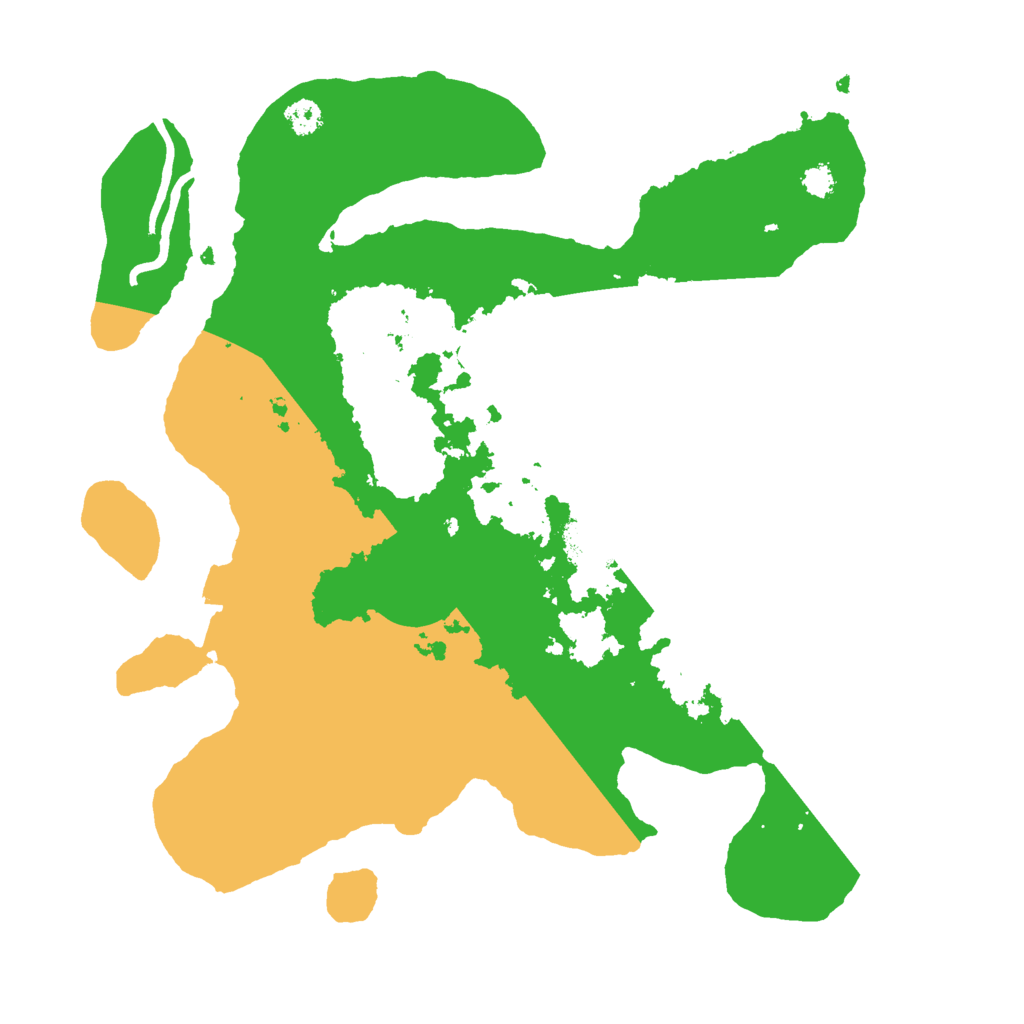 Biome Rust Map: Procedural Map, Size: 3000, Seed: 1258234964