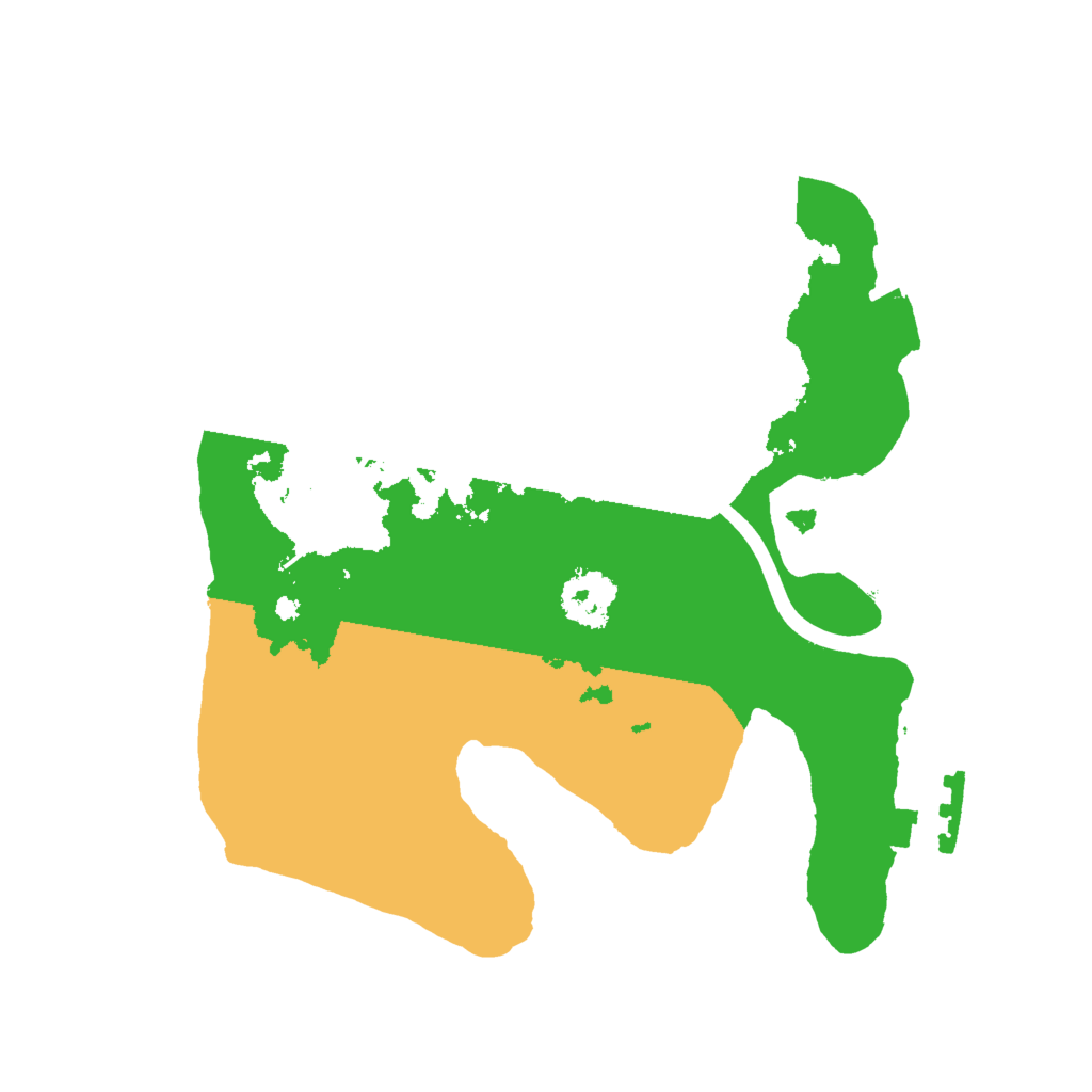 Biome Rust Map: Procedural Map, Size: 2000, Seed: 1304872