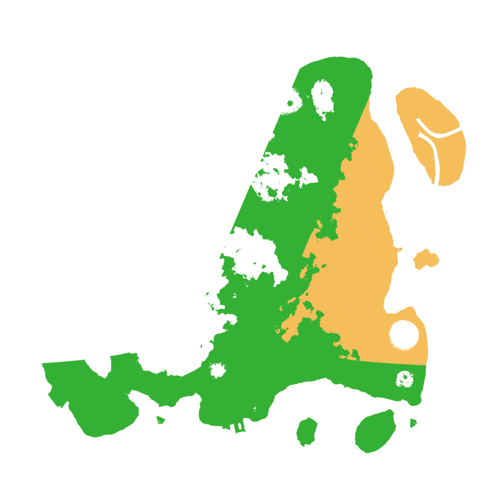 Biome Rust Map: Procedural Map, Size: 3000, Seed: 1311246284