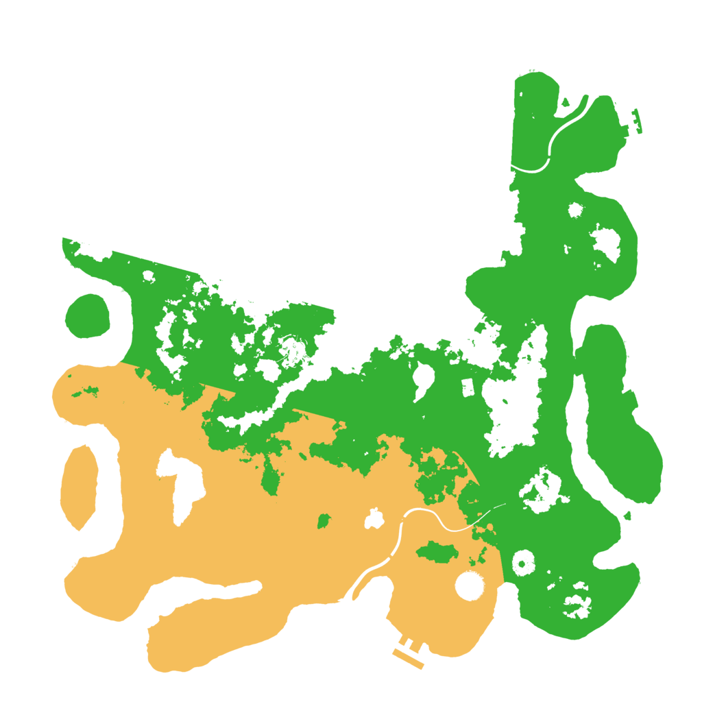 Biome Rust Map: Procedural Map, Size: 4250, Seed: 20265