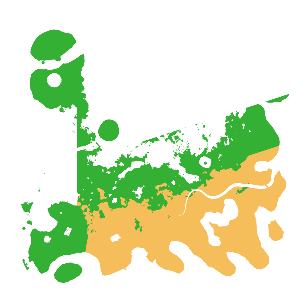 Biome Rust Map: Procedural Map, Size: 4000, Seed: 14134