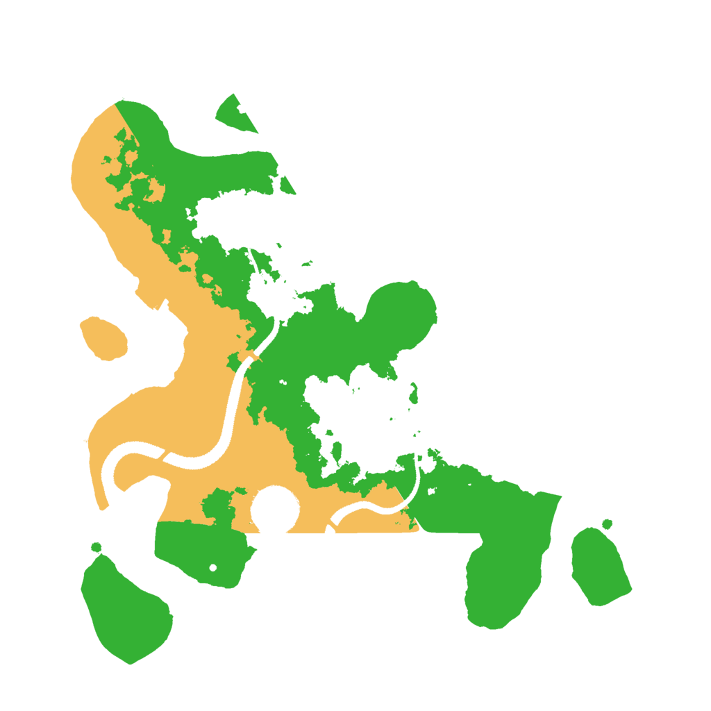 Biome Rust Map: Procedural Map, Size: 2800, Seed: 1188612945