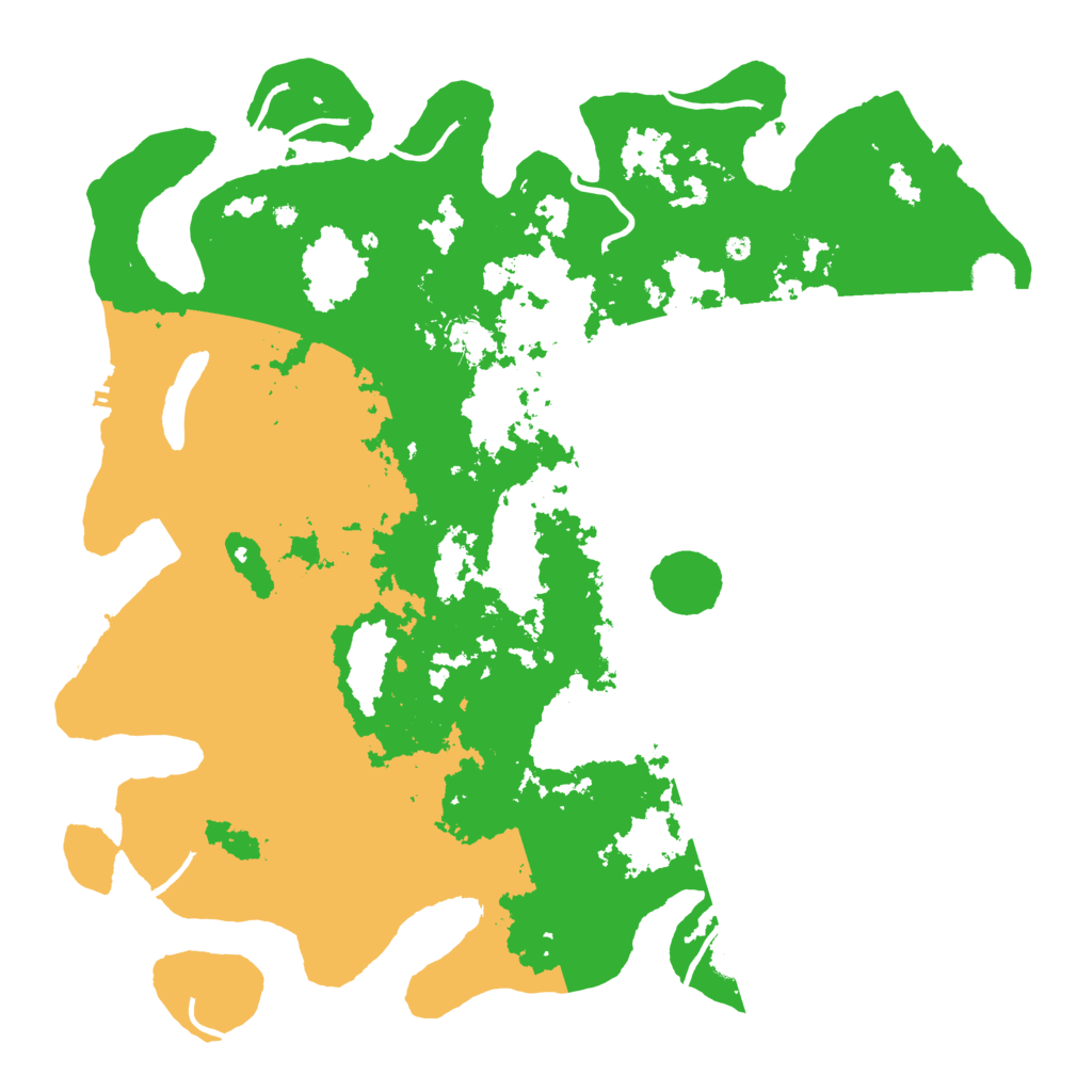 Biome Rust Map: Procedural Map, Size: 4500, Seed: 993731945