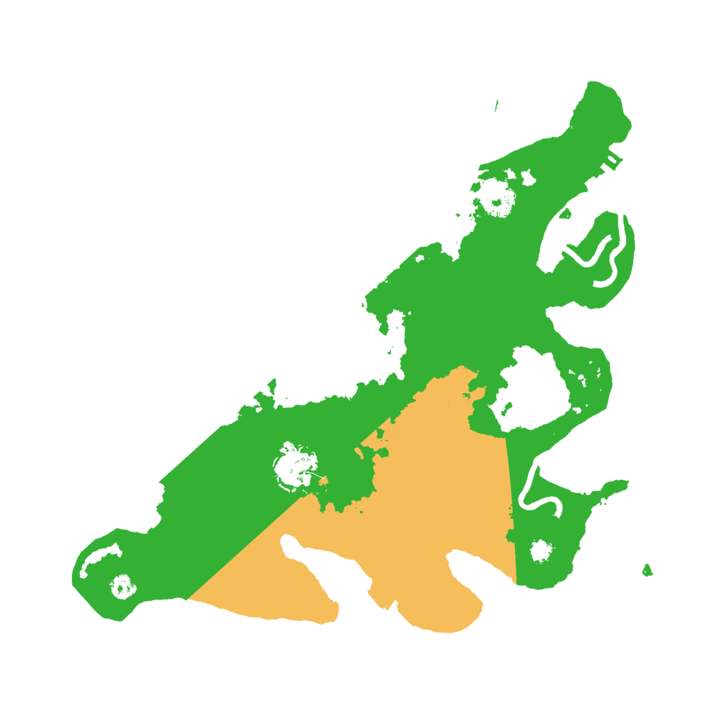 Biome Rust Map: Procedural Map, Size: 3000, Seed: 1605548230