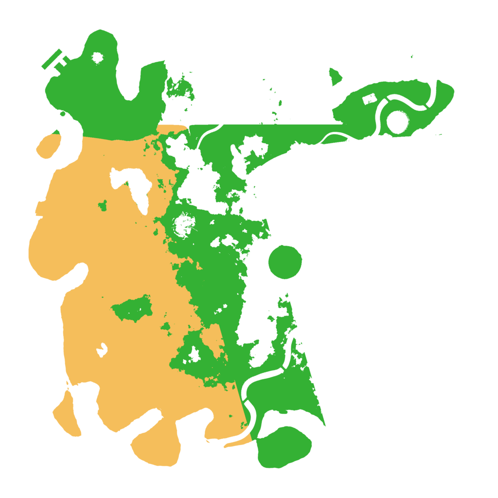 Biome Rust Map: Procedural Map, Size: 4000, Seed: 789711664