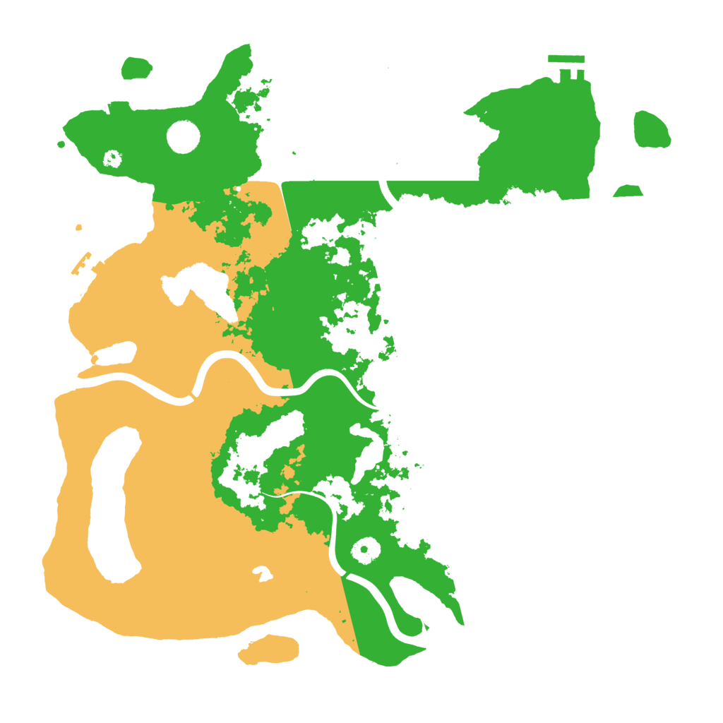 Biome Rust Map: Procedural Map, Size: 4000, Seed: 2104625144