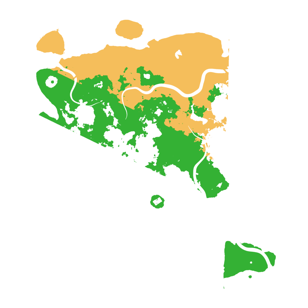 Biome Rust Map: Procedural Map, Size: 4000, Seed: 158646823