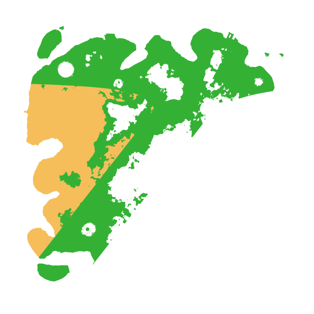 Biome Rust Map: Procedural Map, Size: 3500, Seed: 443156