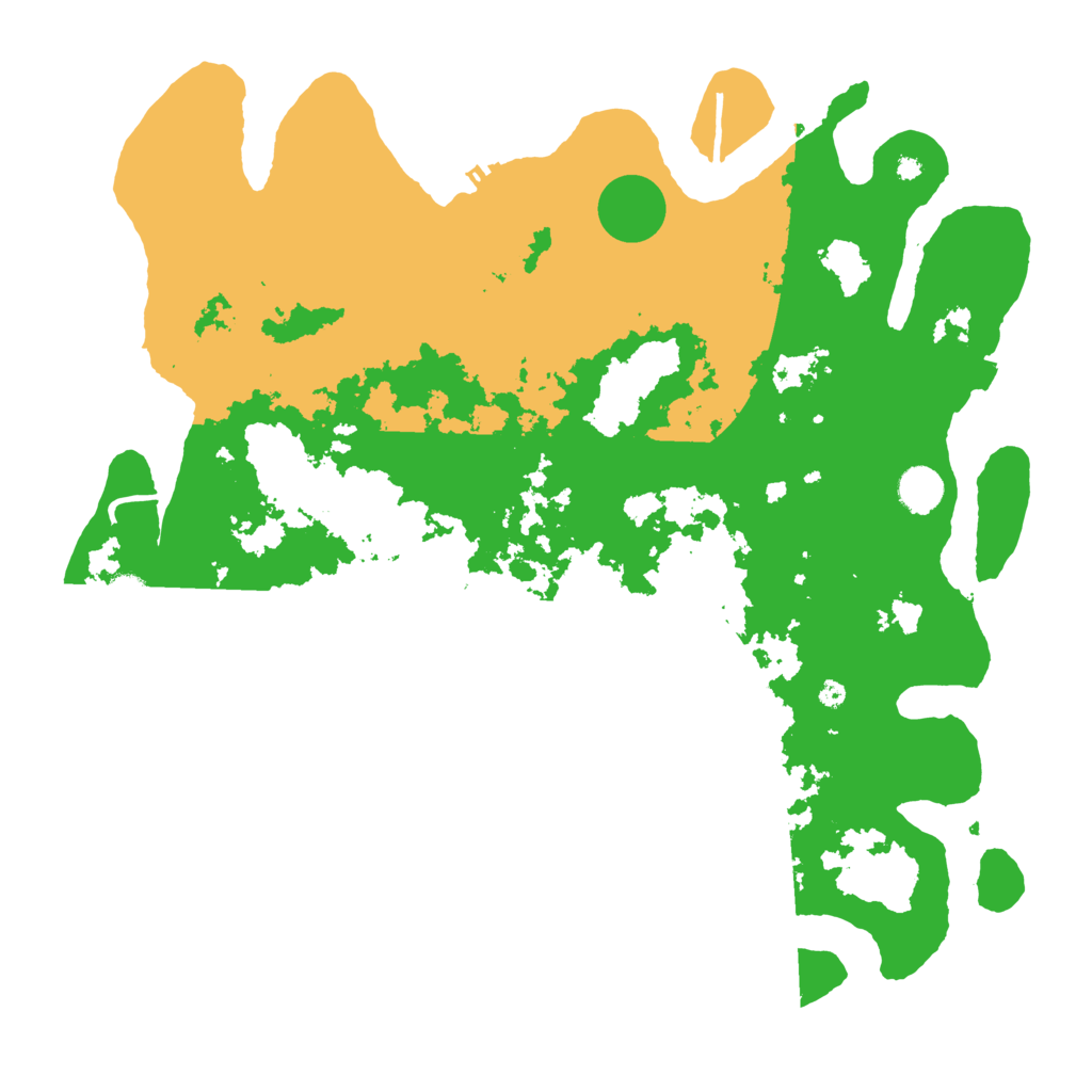 Biome Rust Map: Procedural Map, Size: 4250, Seed: 13861