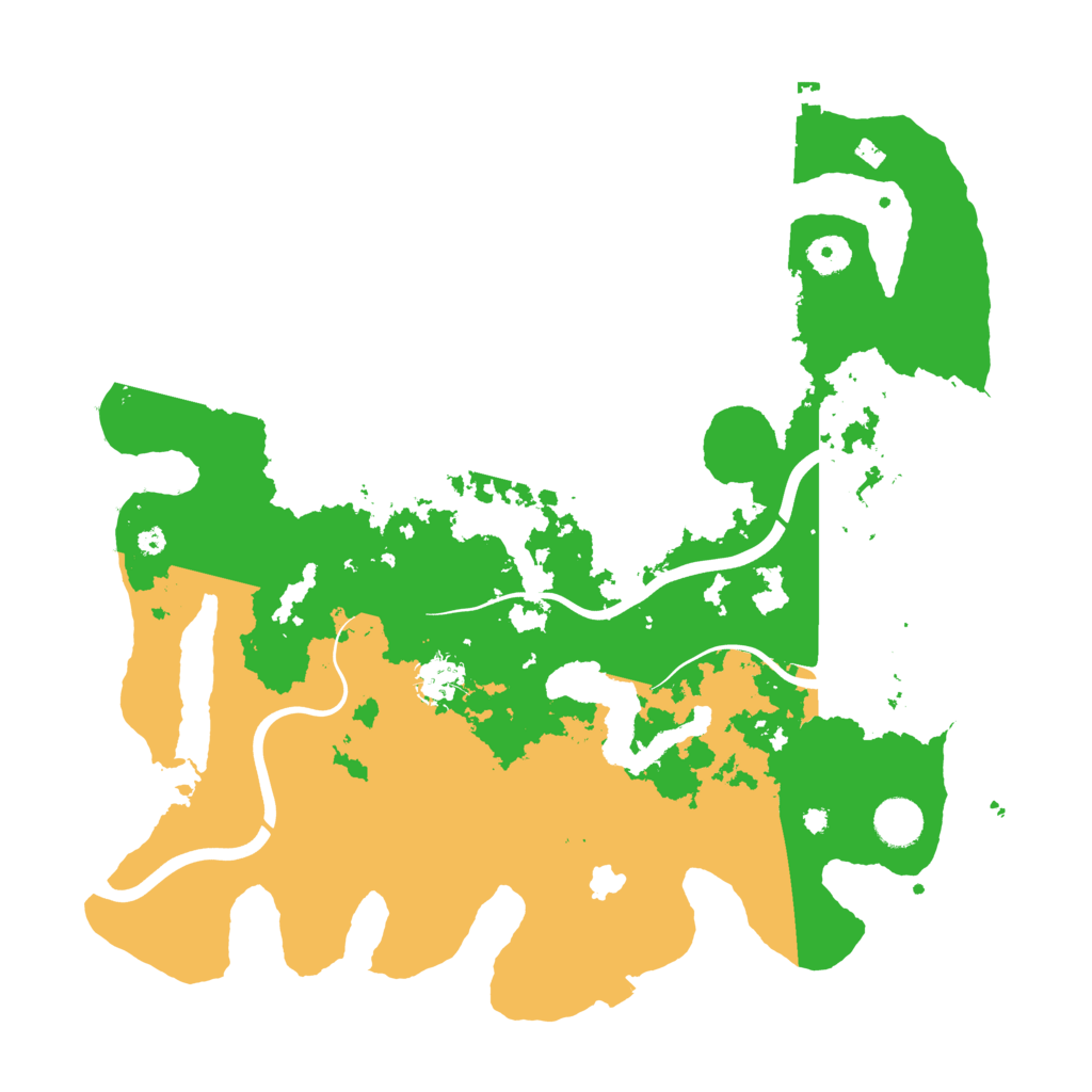 Biome Rust Map: Procedural Map, Size: 4000, Seed: 140302