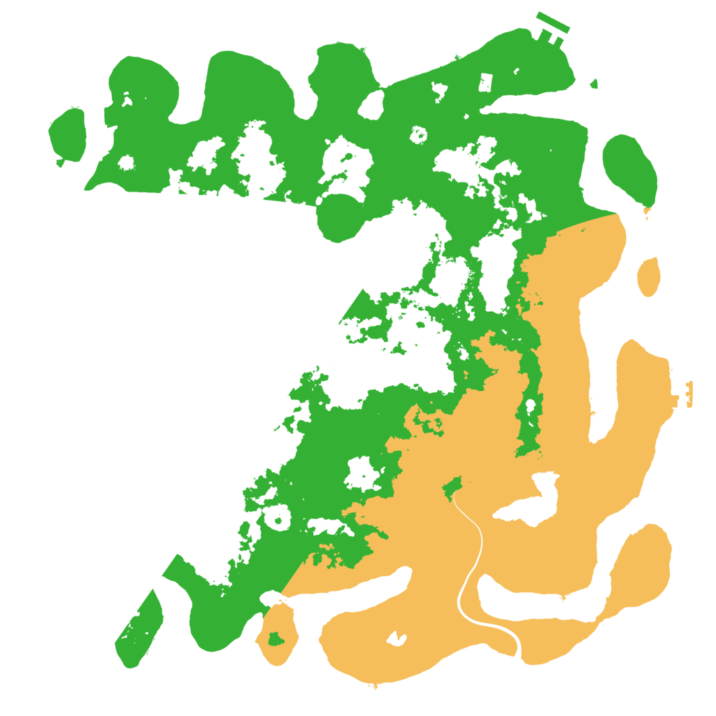 Biome Rust Map: Procedural Map, Size: 4096, Seed: 1408420257