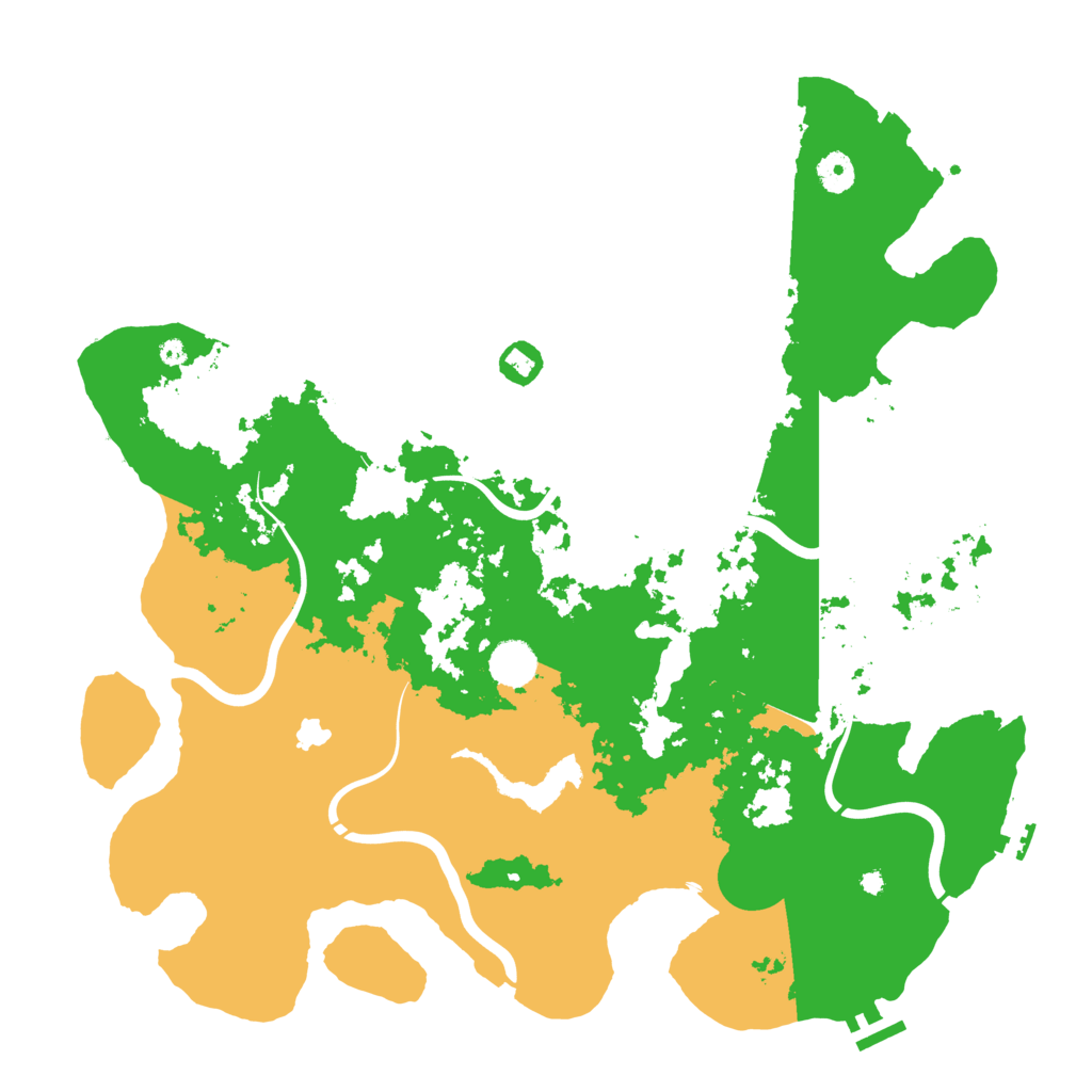 Biome Rust Map: Procedural Map, Size: 4250, Seed: 246964246