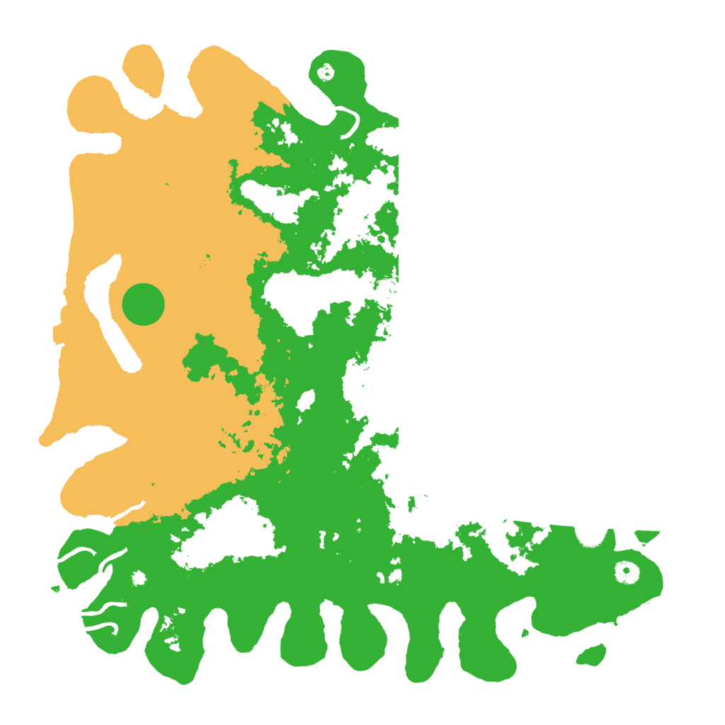 Biome Rust Map: Procedural Map, Size: 4500, Seed: 8456