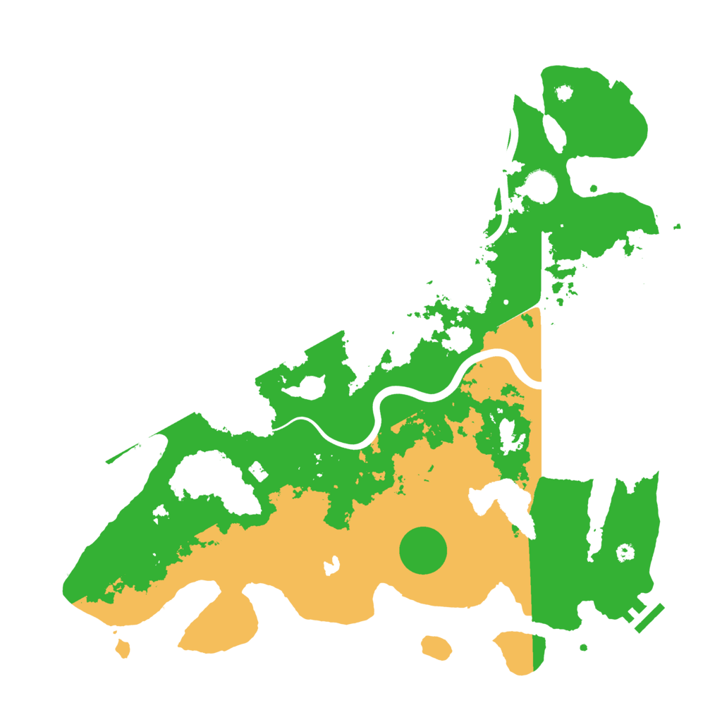 Biome Rust Map: Procedural Map, Size: 4000, Seed: 8086