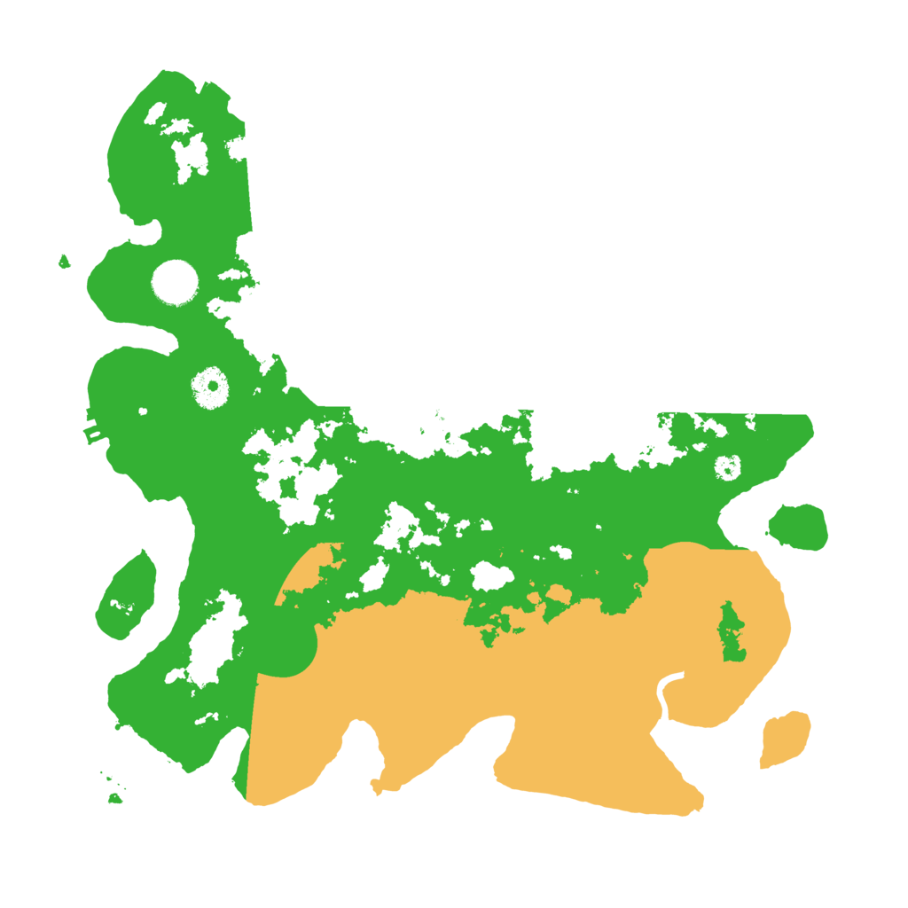 Biome Rust Map: Procedural Map, Size: 3500, Seed: 902986628