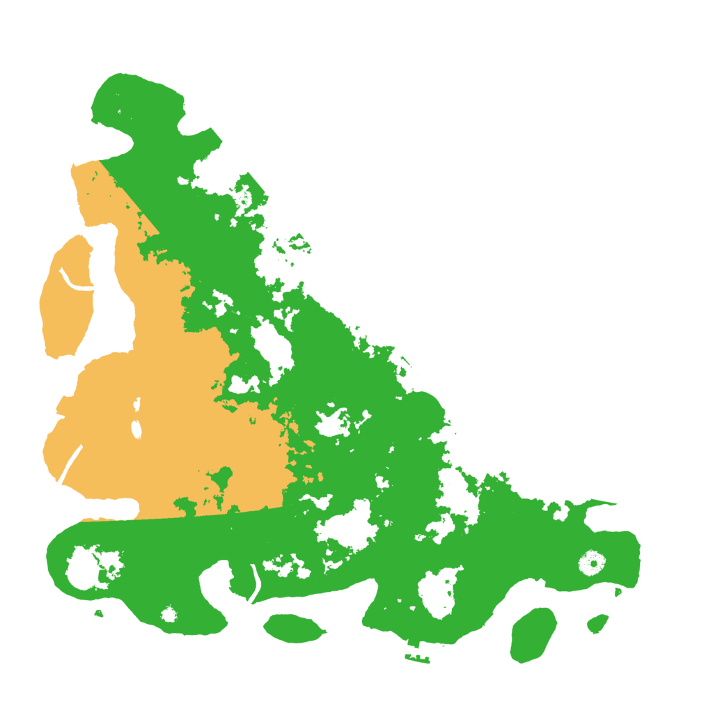 Biome Rust Map: Procedural Map, Size: 4247, Seed: 1234567890