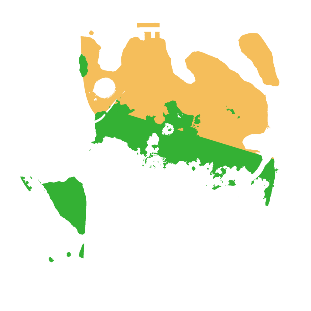 Biome Rust Map: Procedural Map, Size: 2750, Seed: 541086262