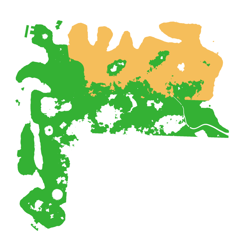 Biome Rust Map: Procedural Map, Size: 4000, Seed: 1680