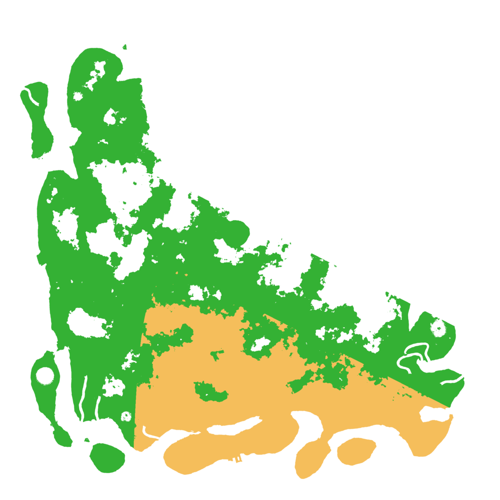 Biome Rust Map: Procedural Map, Size: 5000, Seed: 171312492