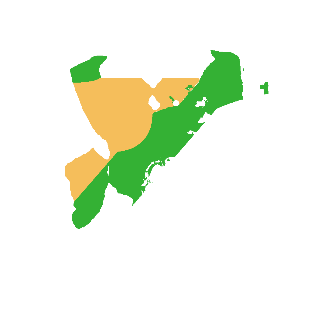 Biome Rust Map: Procedural Map, Size: 1500, Seed: 695334752