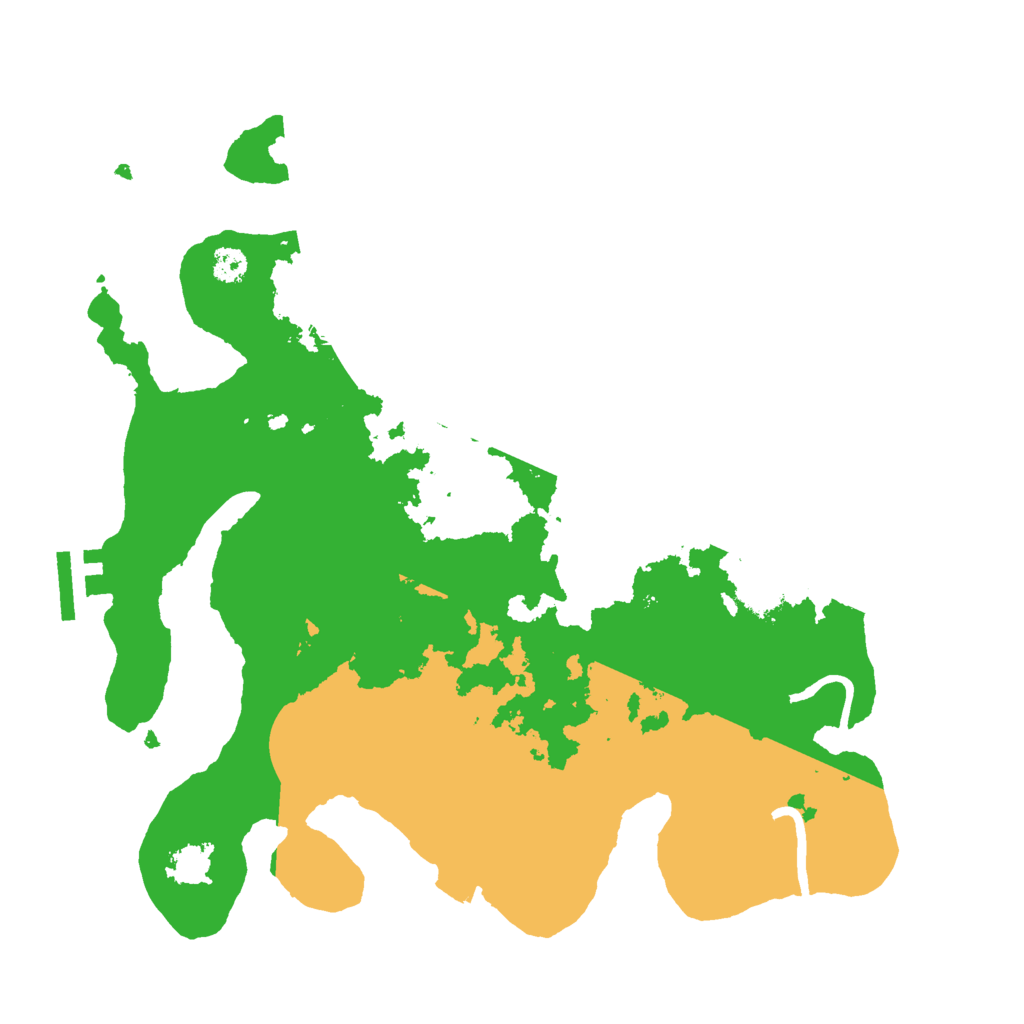 Biome Rust Map: Procedural Map, Size: 3000, Seed: 316841395