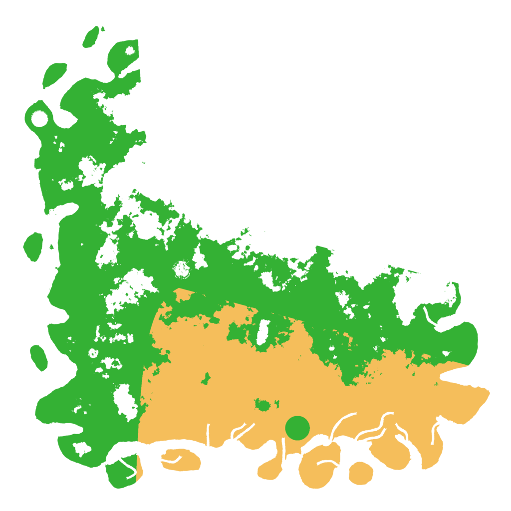 Biome Rust Map: Procedural Map, Size: 5500, Seed: 739652712