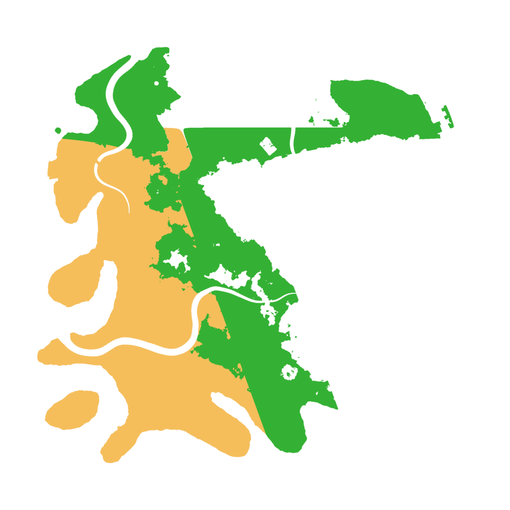 Biome Rust Map: Procedural Map, Size: 3300, Seed: 896943824
