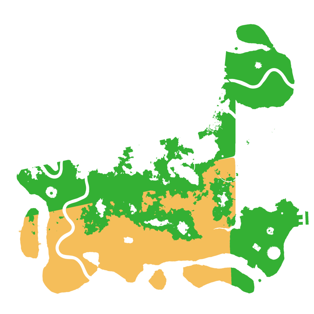 Biome Rust Map: Procedural Map, Size: 4250, Seed: 626985
