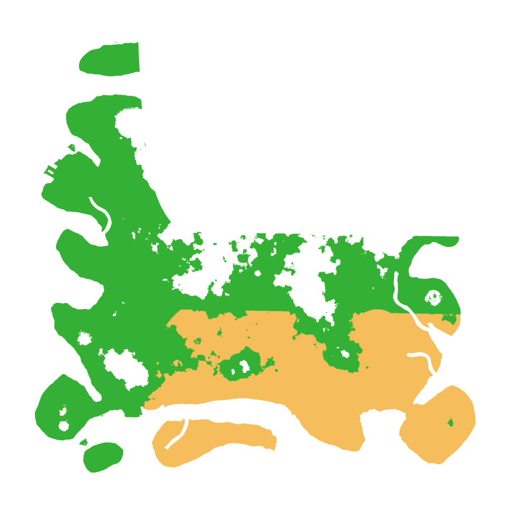 Biome Rust Map: Procedural Map, Size: 3450, Seed: 36799625