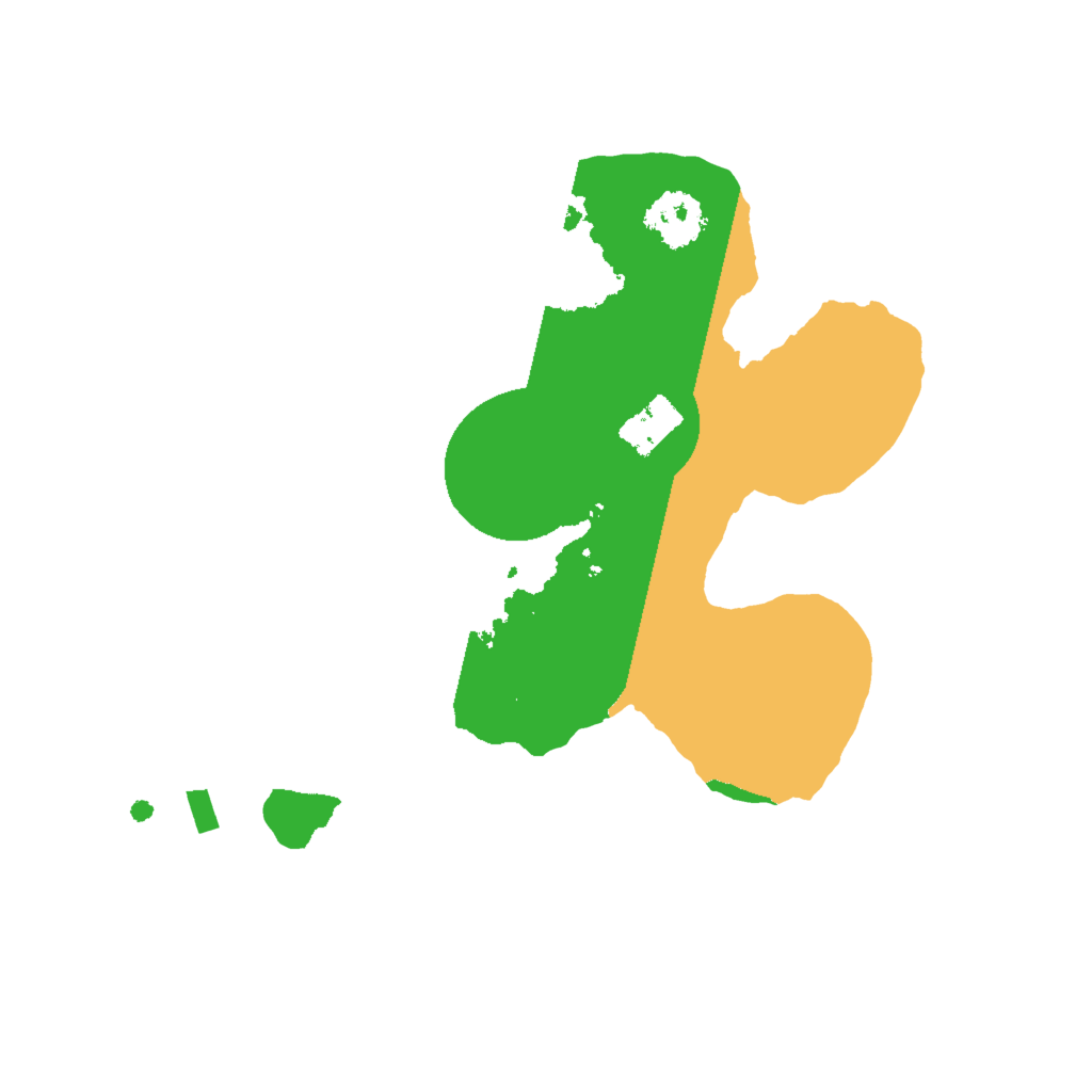 Biome Rust Map: Procedural Map, Size: 2000, Seed: 1510740870