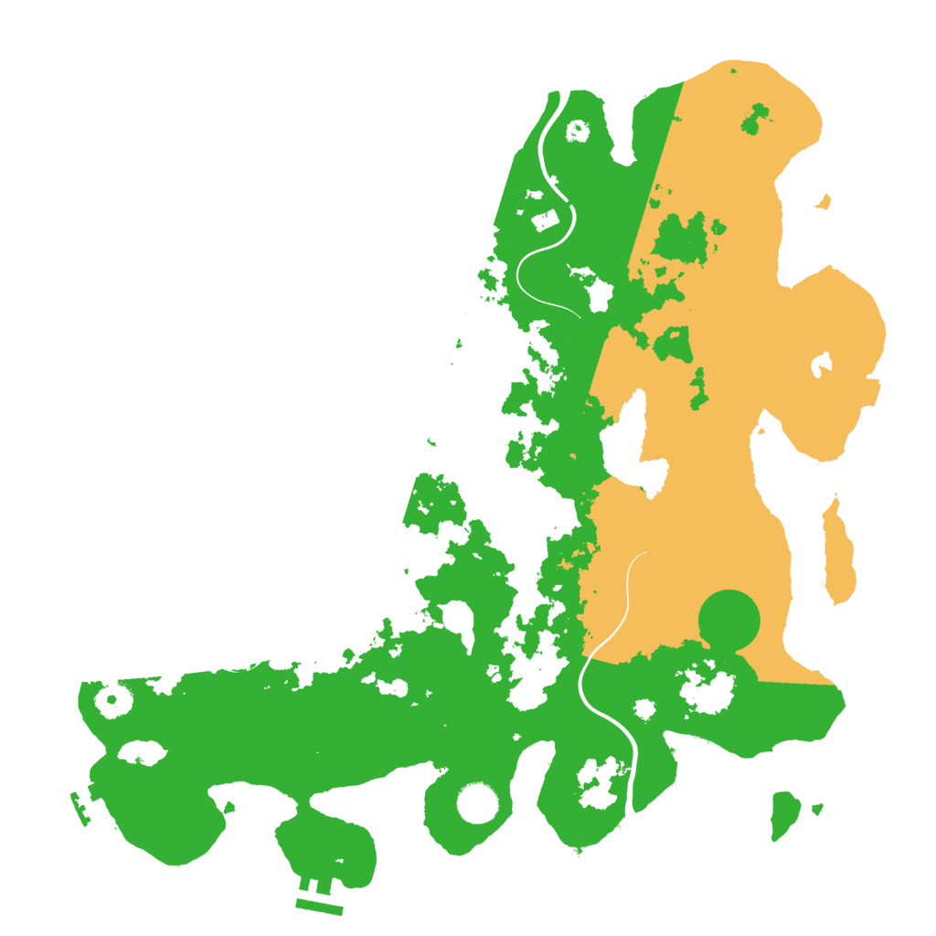 Biome Rust Map: Procedural Map, Size: 4000, Seed: 1753331089