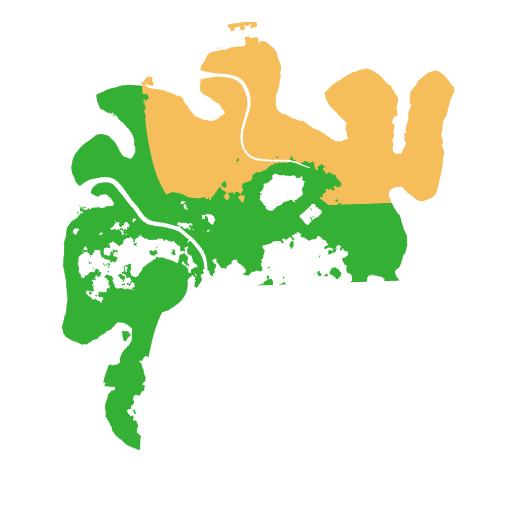 Biome Rust Map: Procedural Map, Size: 2750, Seed: 1392842232