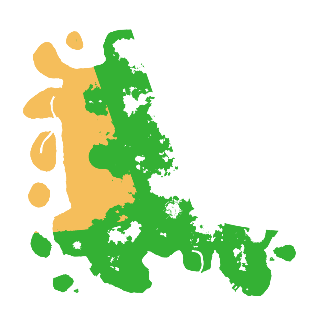 Biome Rust Map: Procedural Map, Size: 3500, Seed: 1097106374