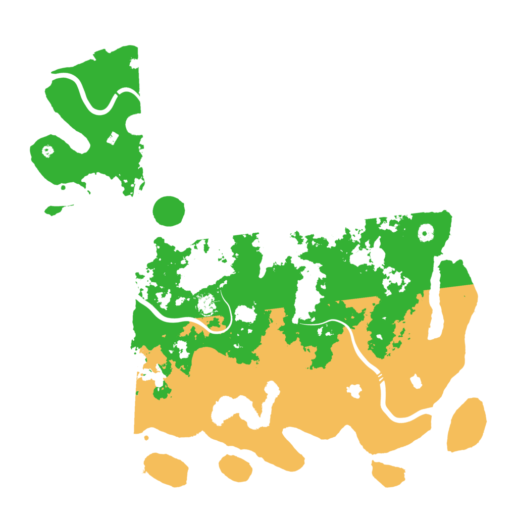 Biome Rust Map: Procedural Map, Size: 4500, Seed: 65967
