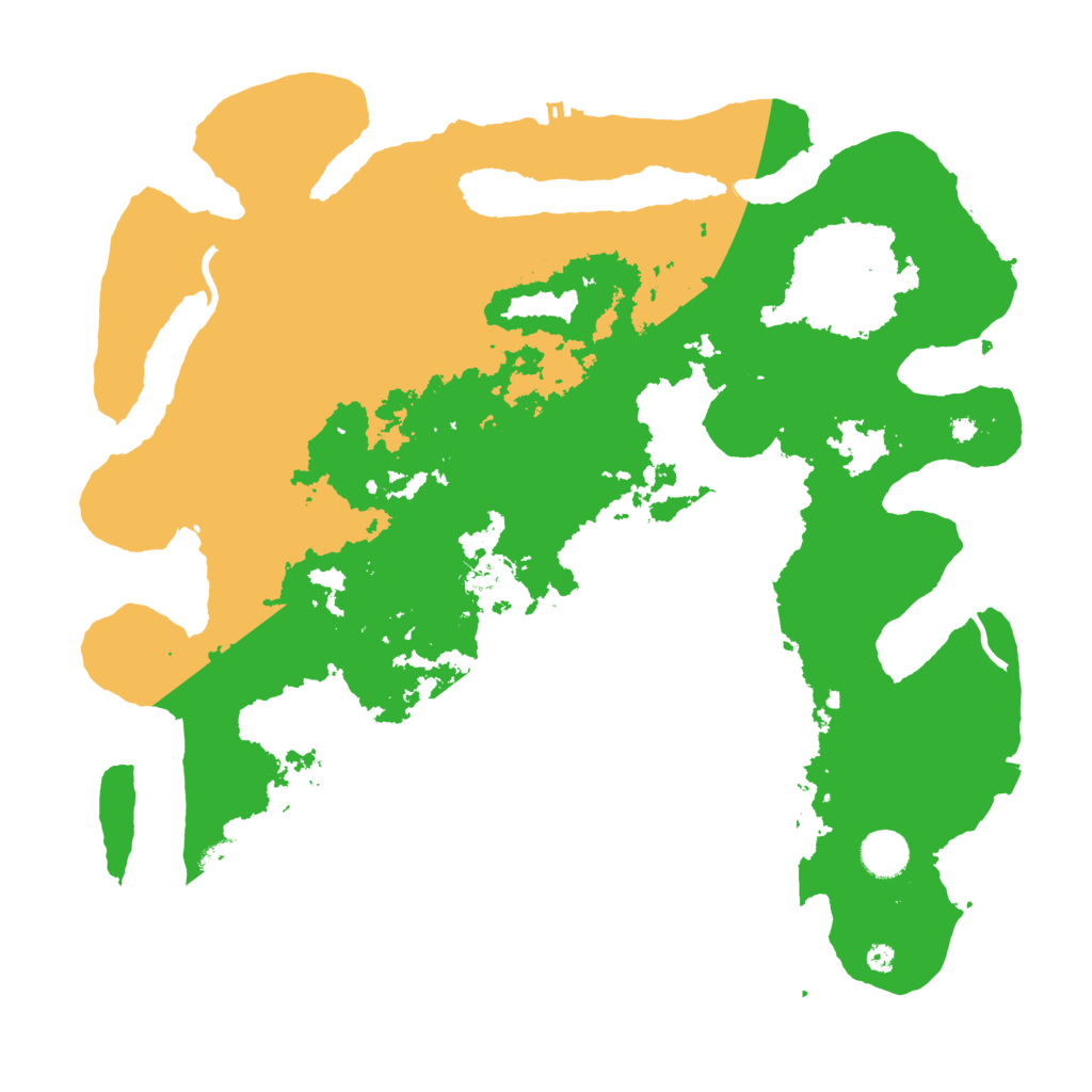 Biome Rust Map: Procedural Map, Size: 4000, Seed: 1050082790