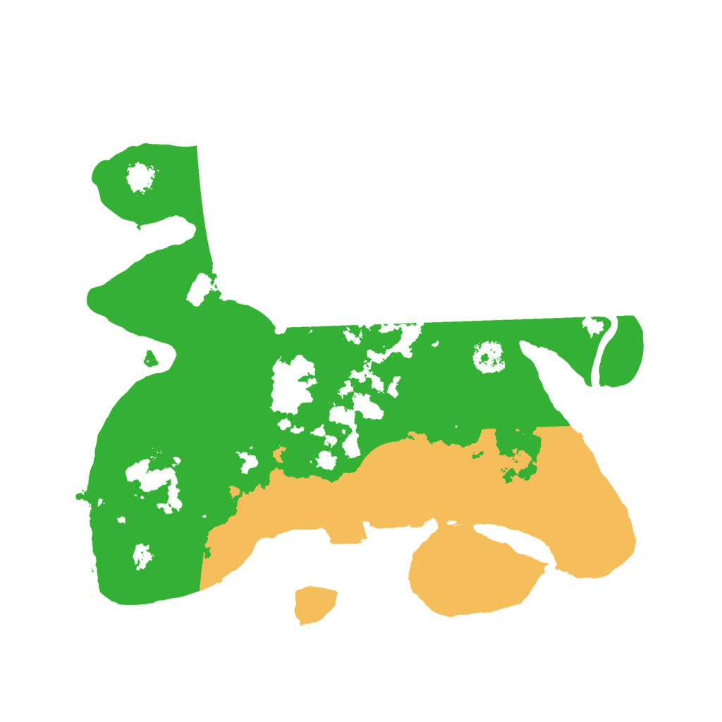 Biome Rust Map: Procedural Map, Size: 2300, Seed: 418971412