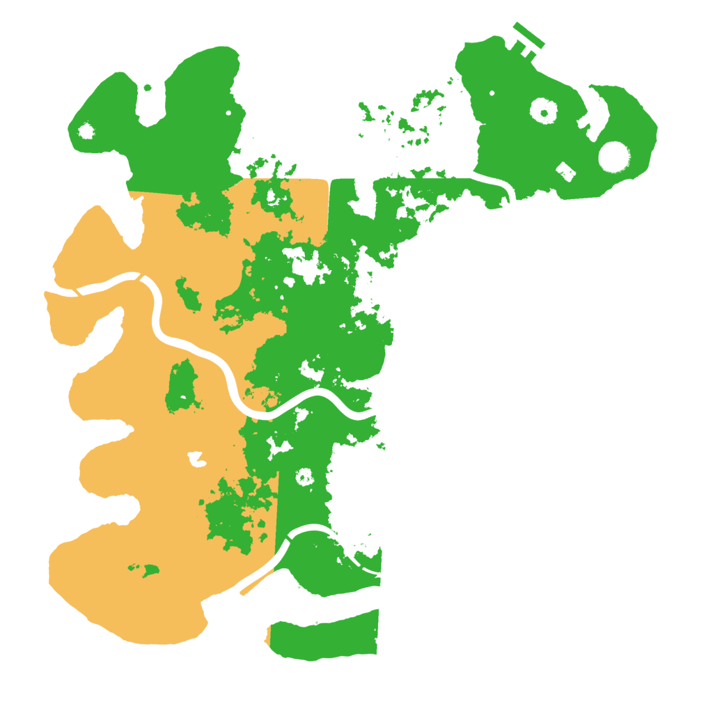 Biome Rust Map: Procedural Map, Size: 4000, Seed: 510422148