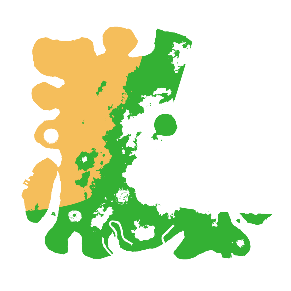 Biome Rust Map: Procedural Map, Size: 3500, Seed: 679073373