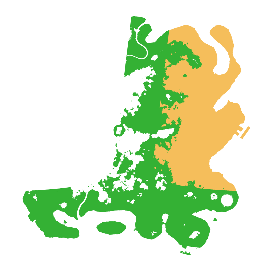 Biome Rust Map: Procedural Map, Size: 3800, Seed: 24052024
