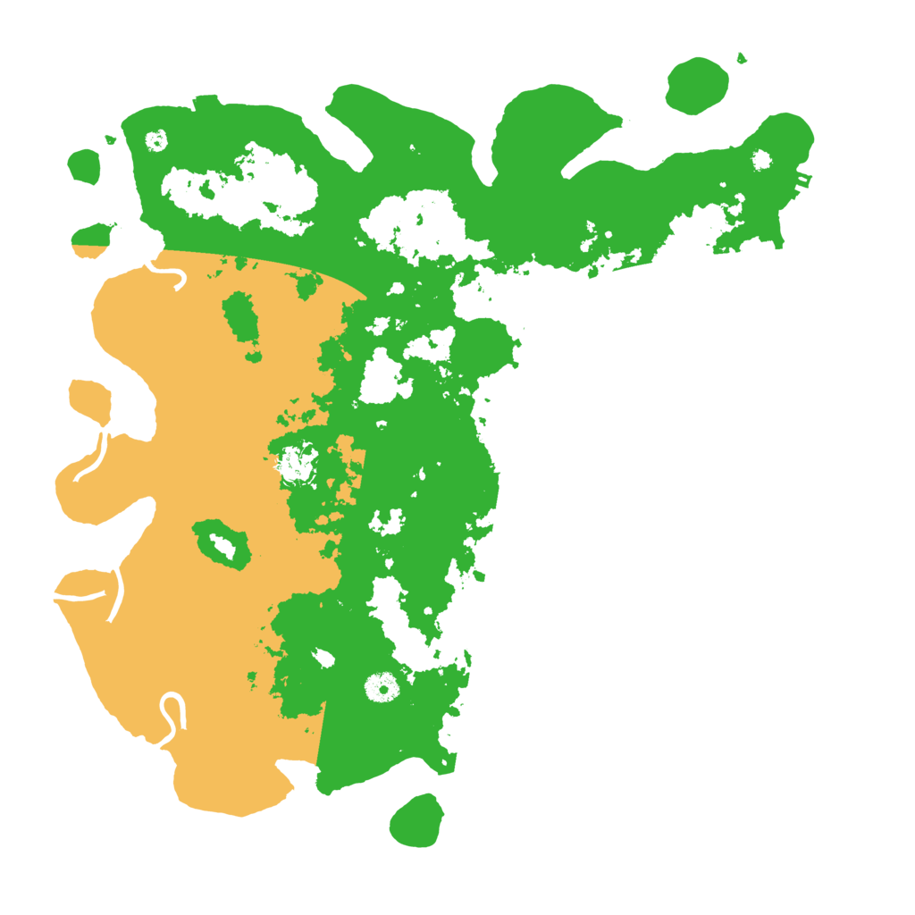 Biome Rust Map: Procedural Map, Size: 4250, Seed: 151