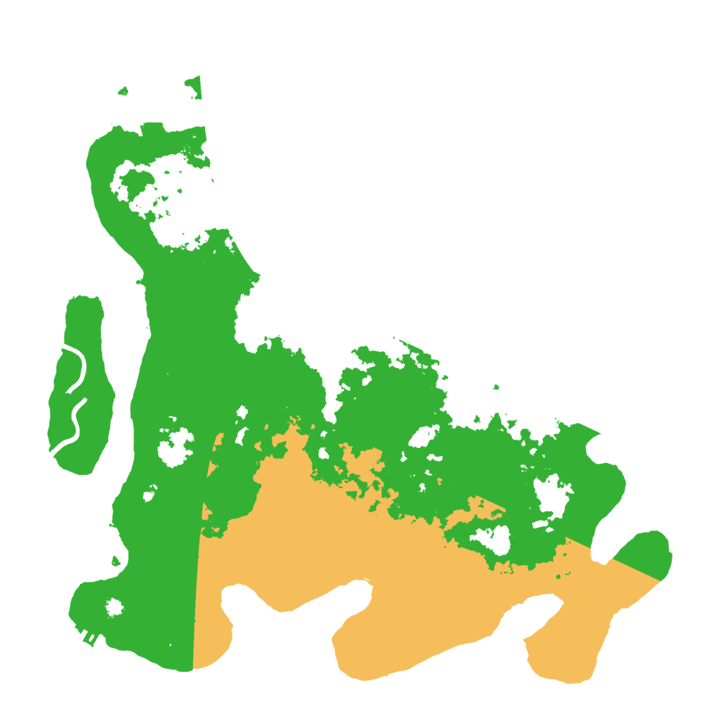 Biome Rust Map: Procedural Map, Size: 3750, Seed: 615