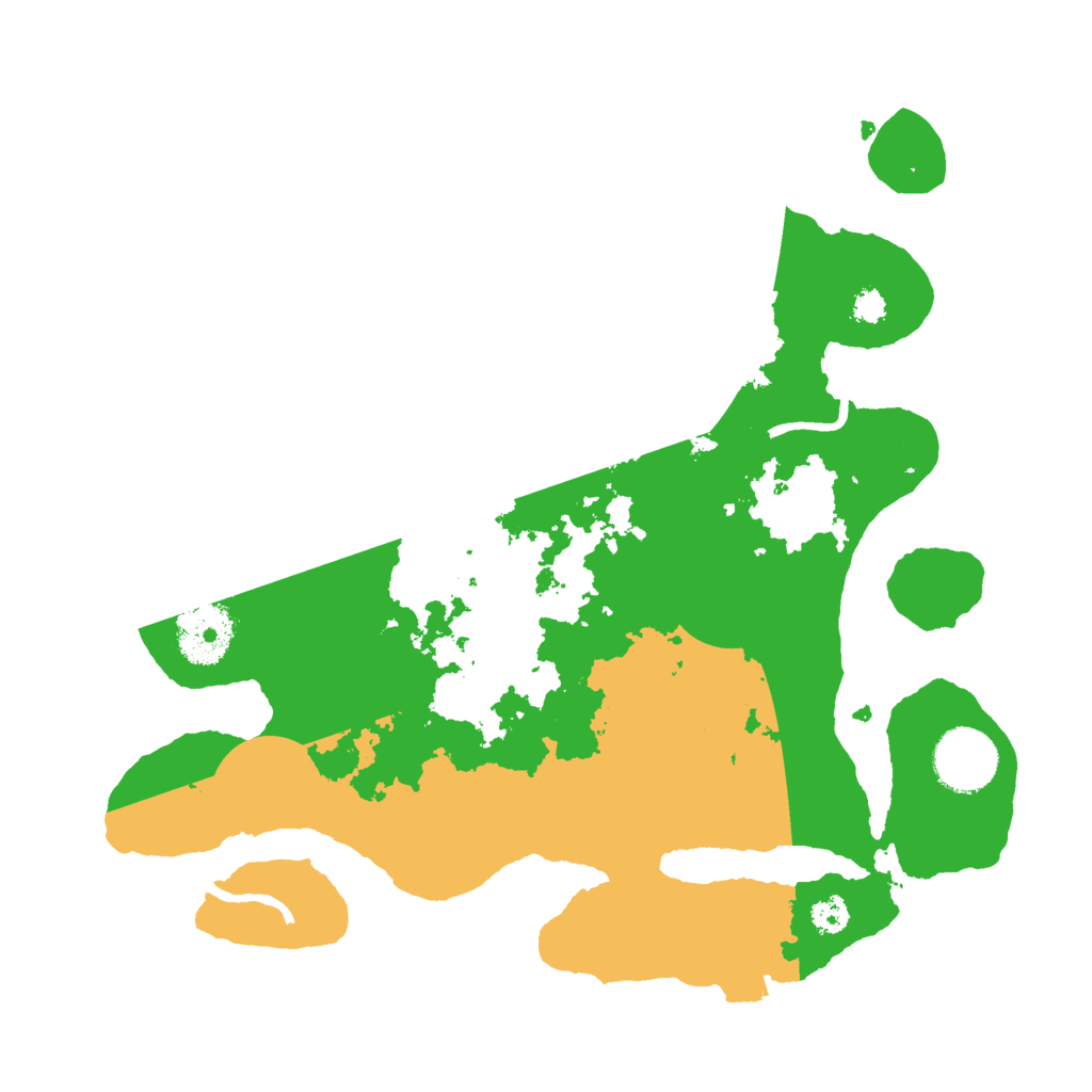 Biome Rust Map: Procedural Map, Size: 3000, Seed: 63077109