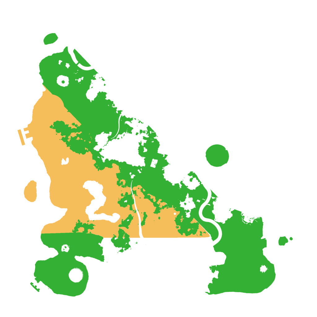 Biome Rust Map: Procedural Map, Size: 4000, Seed: 472384925
