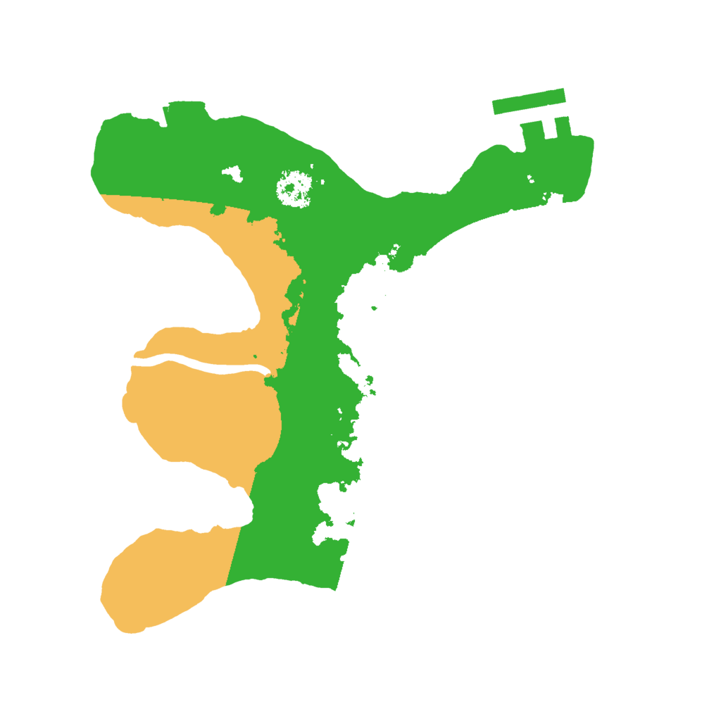 Biome Rust Map: Procedural Map, Size: 2000, Seed: 897899959