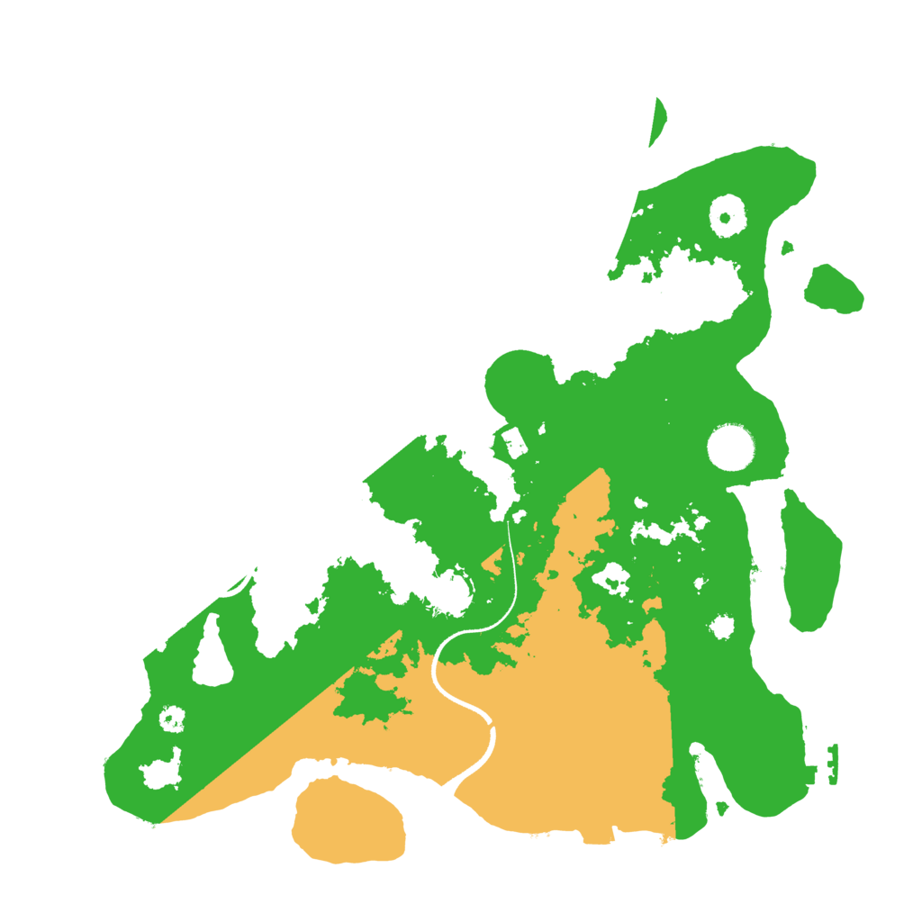 Biome Rust Map: Procedural Map, Size: 3450, Seed: 8078402