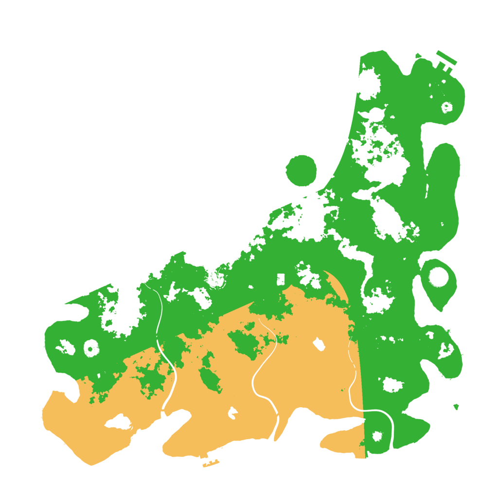Biome Rust Map: Procedural Map, Size: 4500, Seed: 1952019026