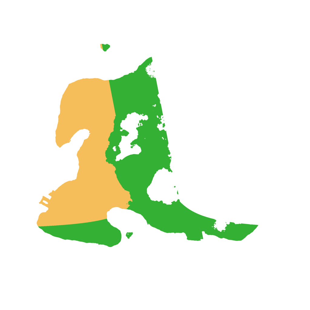 Biome Rust Map: Procedural Map, Size: 2250, Seed: 525220427