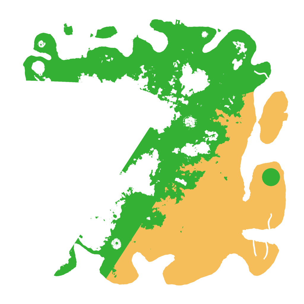 Biome Rust Map: Procedural Map, Size: 4500, Seed: 474836