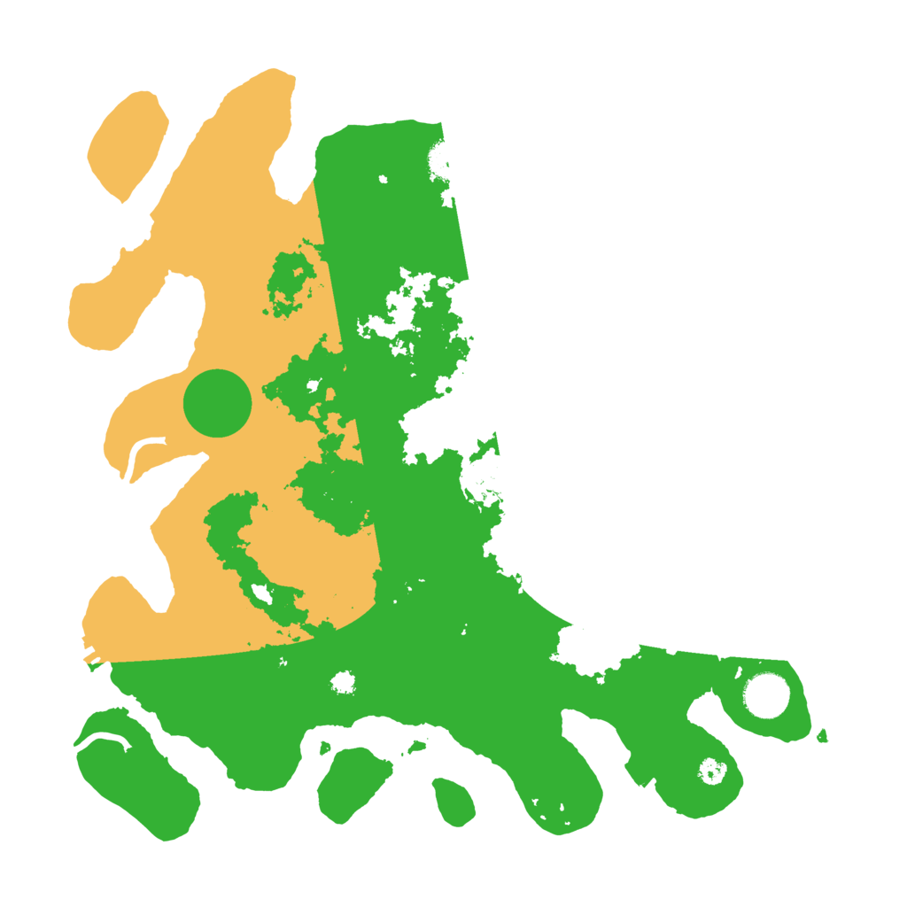 Biome Rust Map: Procedural Map, Size: 3500, Seed: 1977453557